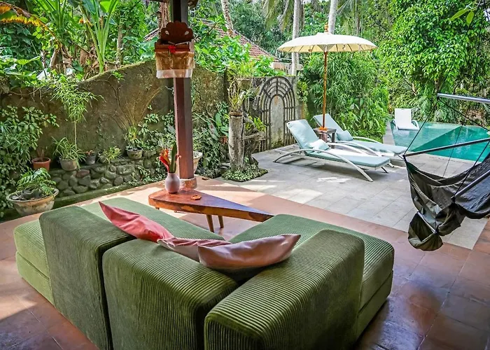 別荘 Samastiti Near The Yoga Barn And Private Pool
